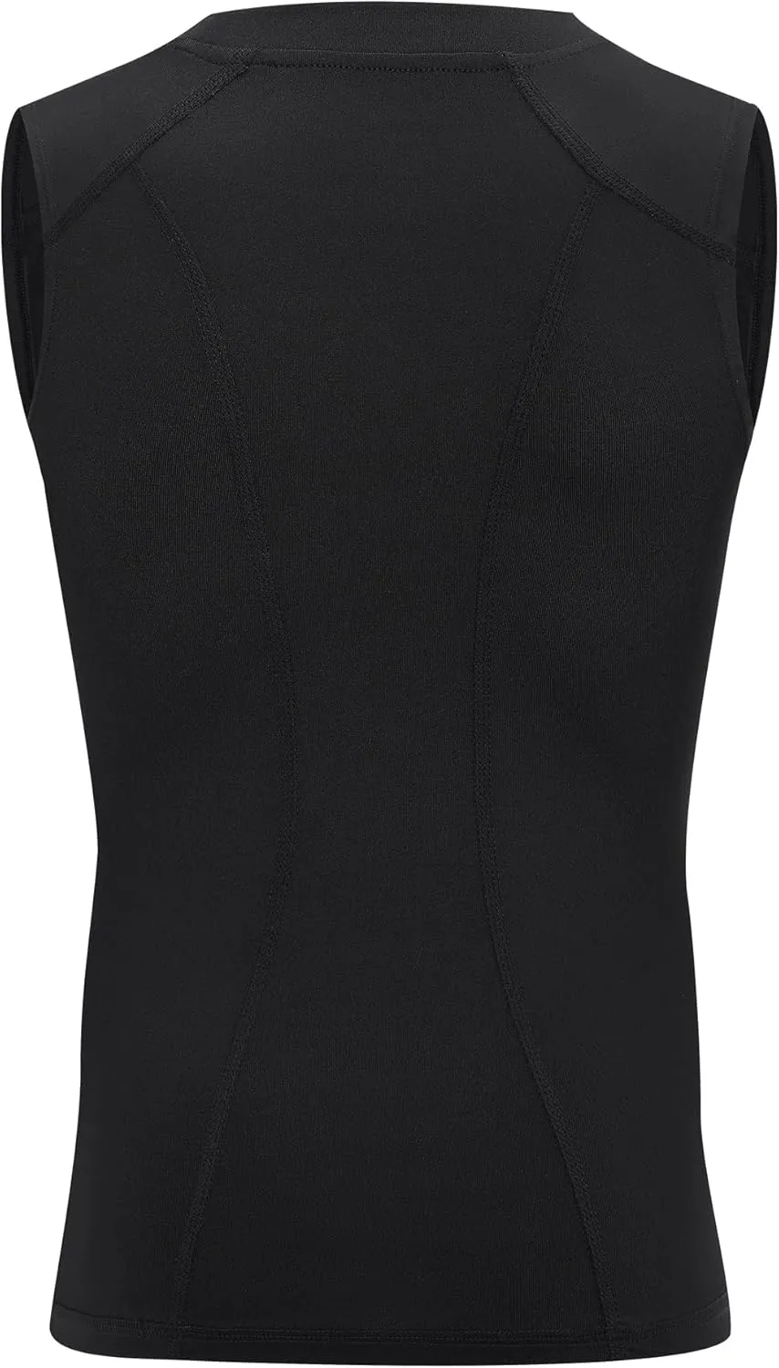 Runhit Boys Sleeveless Compression Shirt Kids Athletic Tank Tops Youth Quick Dry Undershirt for Football Basketball