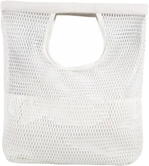 Seashell Bag Mesh Stylish Shopping Bag Tote Pouch Waterproof Portable for Women