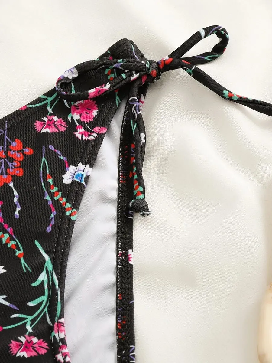 Sexy Ladies Bikinis with Prints / Female Two Piece Swimsuit - SF1086