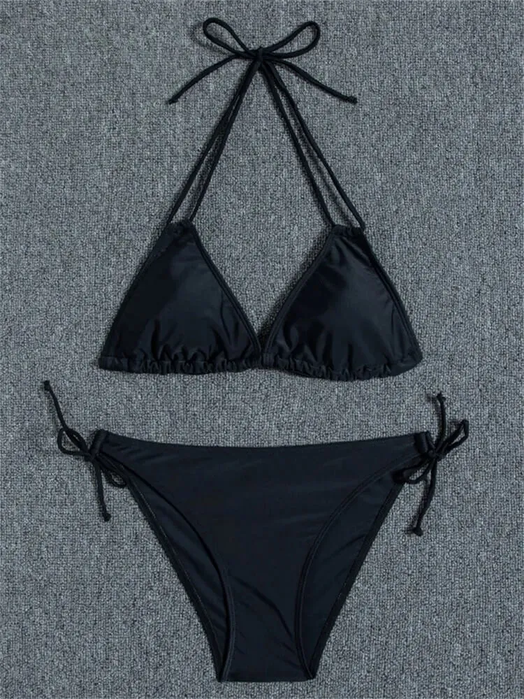 Sexy Ladies Bikinis with Prints / Female Two Piece Swimsuit - SF1086