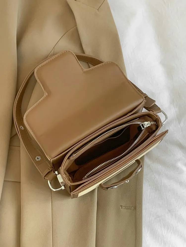 Shoulder Bag for Women PU Leather Hobo Purses Stylish Satchel Crossbody Bag 2024