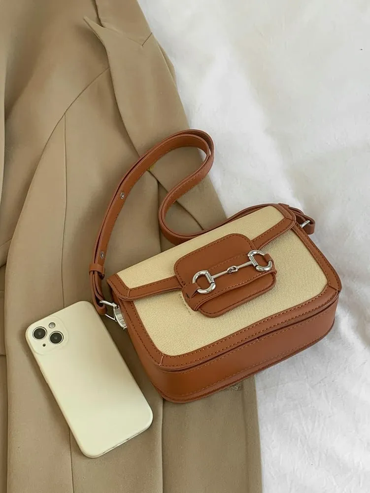 Shoulder Bag for Women PU Leather Hobo Purses Stylish Satchel Crossbody Bag 2024