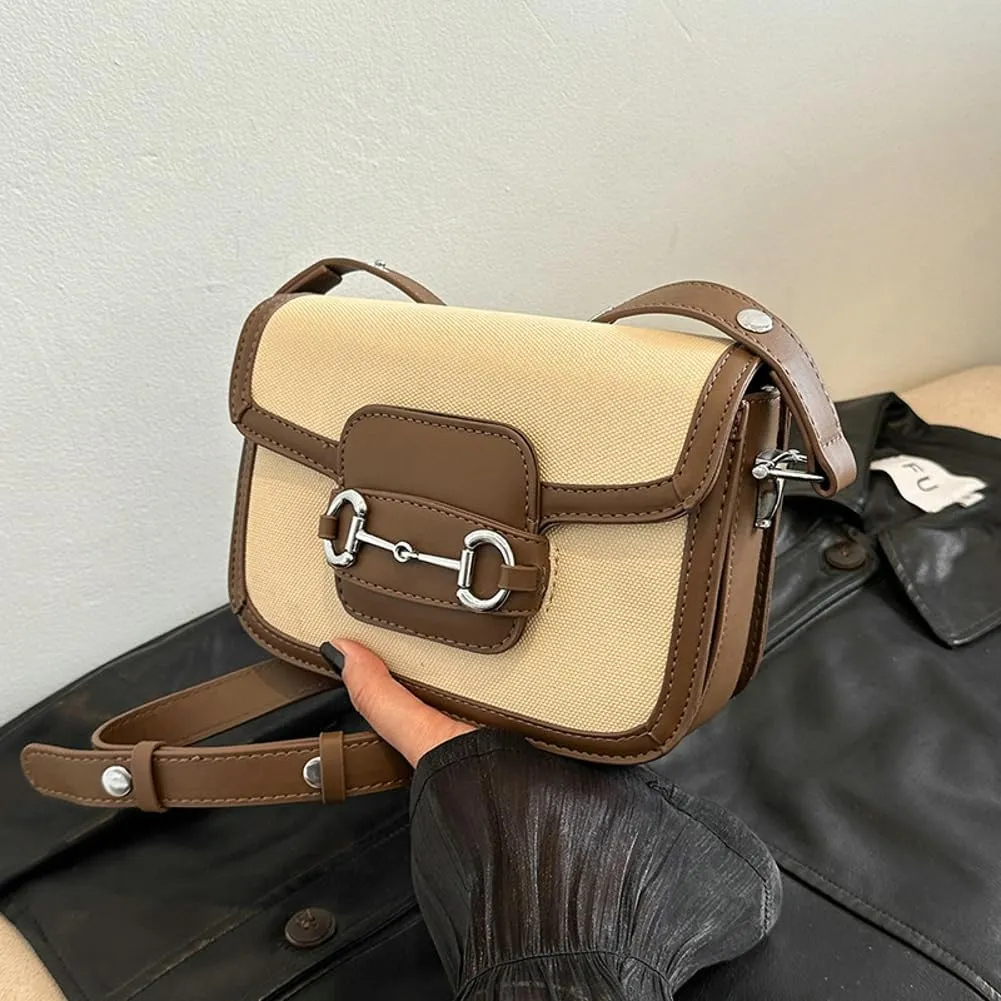 Shoulder Bag for Women PU Leather Hobo Purses Stylish Satchel Crossbody Bag 2024