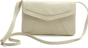 Shoulder Bag Stylish Women's Wedding Clutch Designer Crossbody Shoulder Messenger Bag for Parties(White)