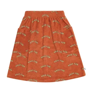 Skirt Midi with Pockets Have Fun