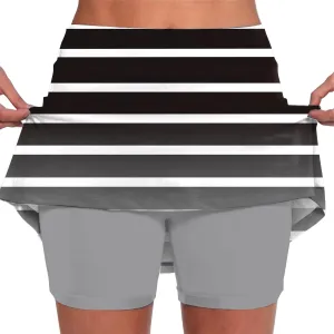 Skirts for Womens with Pockets Lightweight Soft Pants Solid Mid Waist Dress Culottes Short Skinny Pants Summer