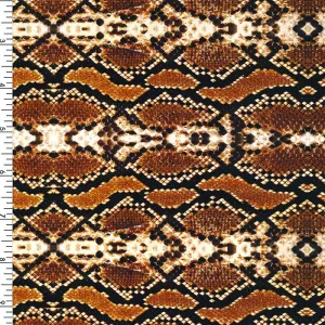 SP-NP2700 King Cobra Skin Nylon Spandex Digitally Wet Print