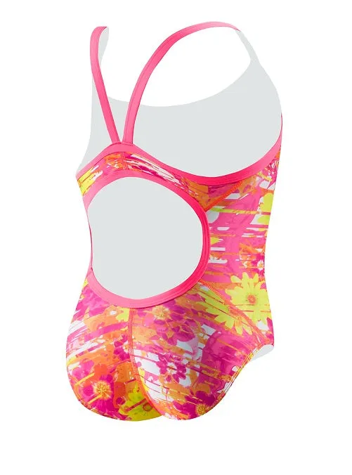 SPEEDO Flipturns: Printed Propel Back (Pink/Orange) - ProLT
