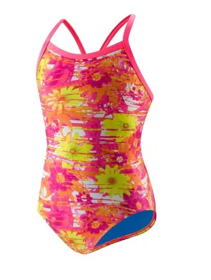 SPEEDO Flipturns: Printed Propel Back (Pink/Orange) - ProLT