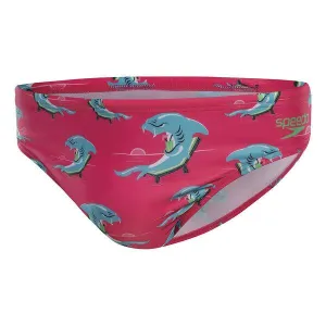 Speedo Mens Escape 5cm Brief - Shark Alarm