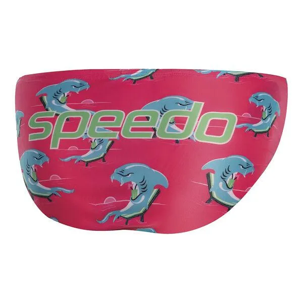 Speedo Mens Escape 5cm Brief - Shark Alarm