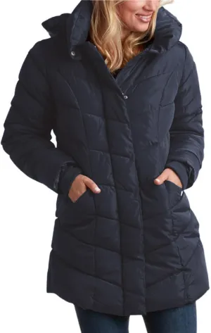 Steve Madden Women's Insulated Quilted Puffer Parka Winter Coat with Hood (S-XL)