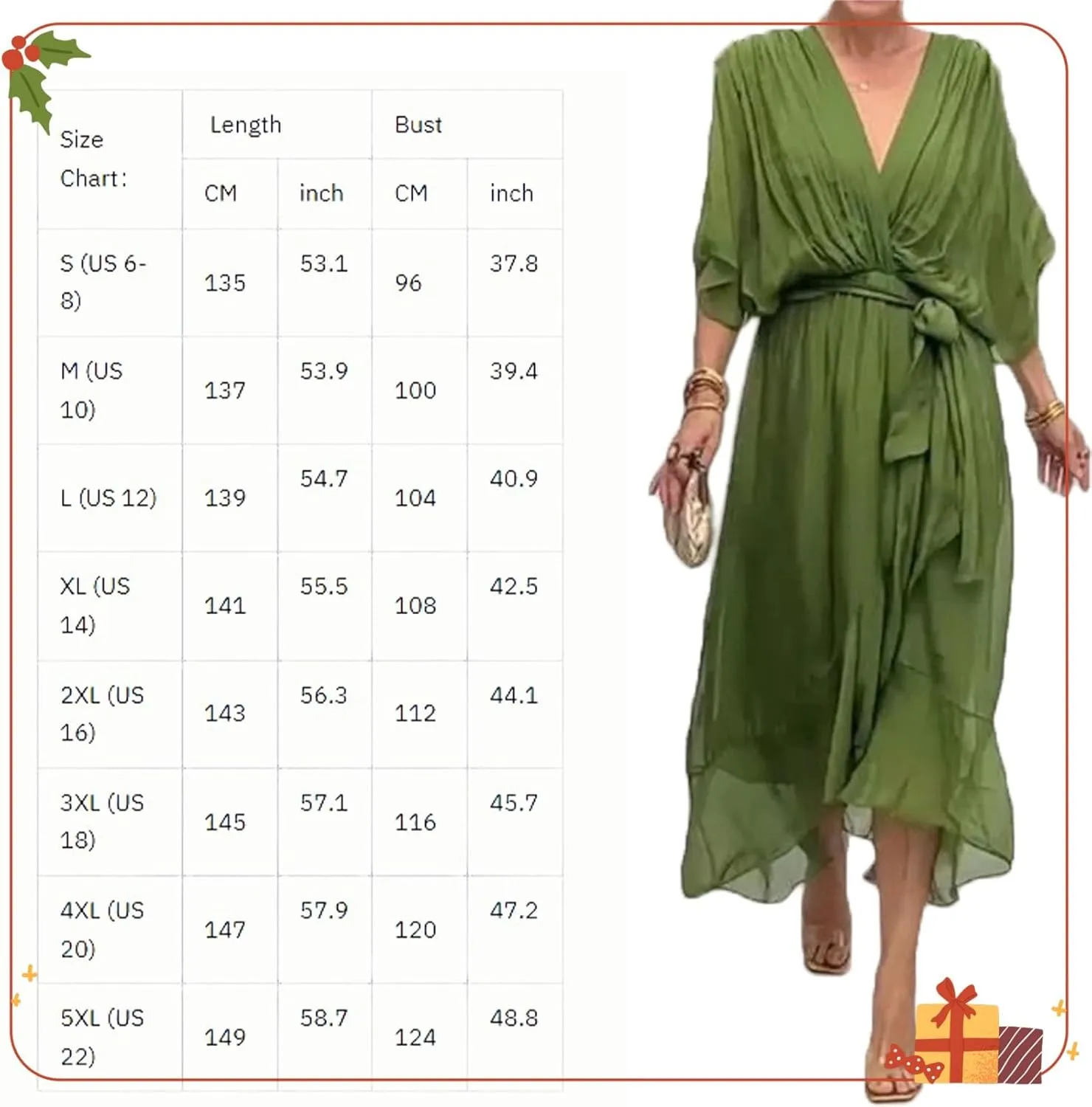 Stylish and Elegant V-Neck Maxi Dress, Stylish and Elegant Tiered Chiffon Maxi Dress, Women Summer Flowy Chiffon Gown