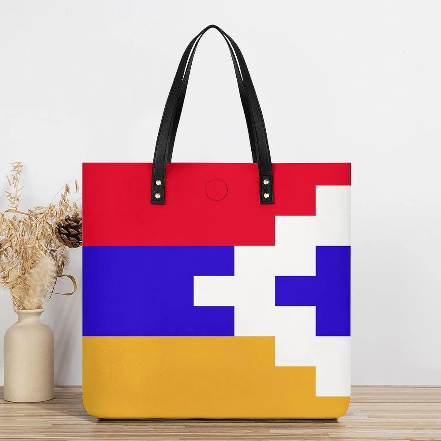 Stylish Congo Flag Women's Hobo Bag Elegant Leather Tote for Travel and Daily Essentials
