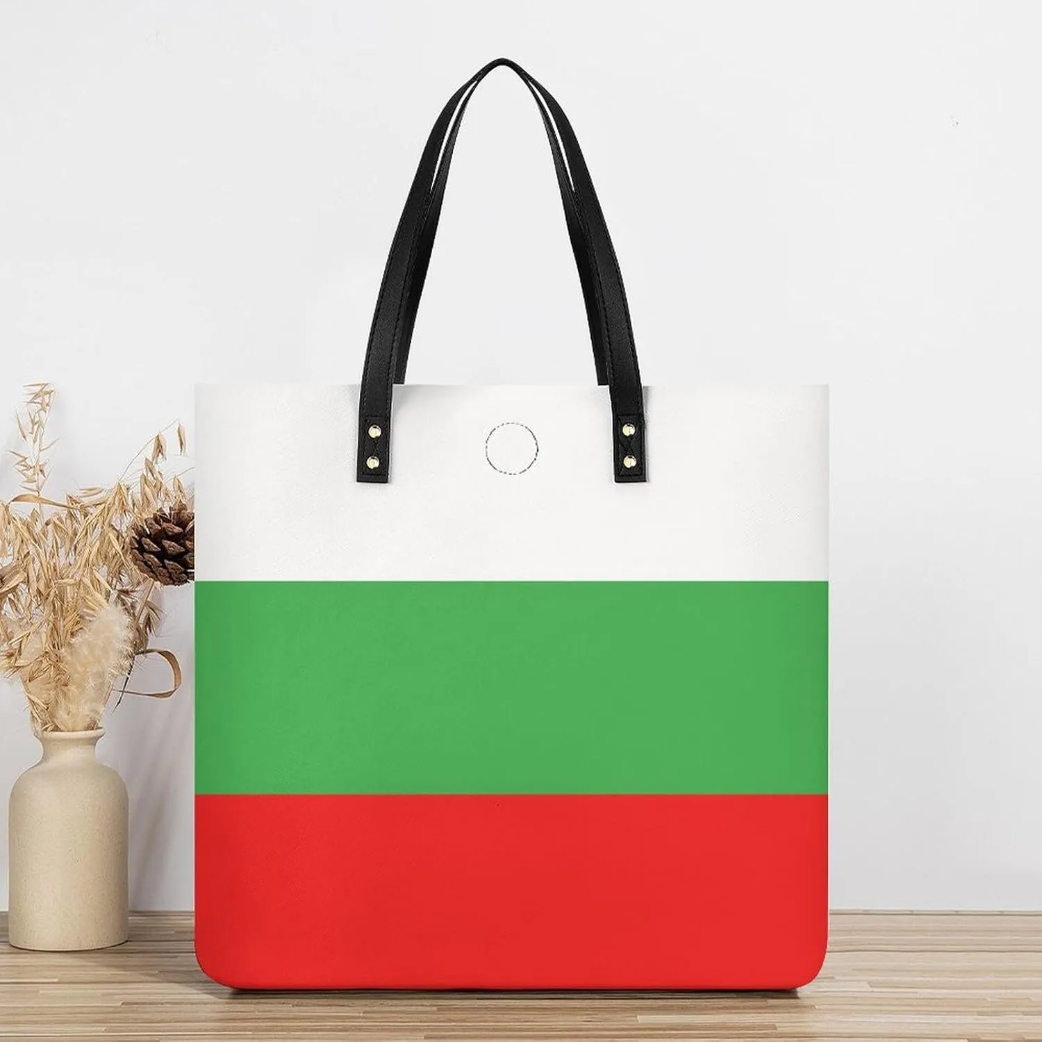 Stylish Congo Flag Women's Hobo Bag Elegant Leather Tote for Travel and Daily Essentials