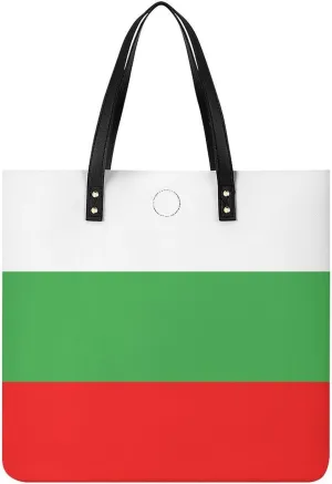 Stylish Congo Flag Women's Hobo Bag Elegant Leather Tote for Travel and Daily Essentials