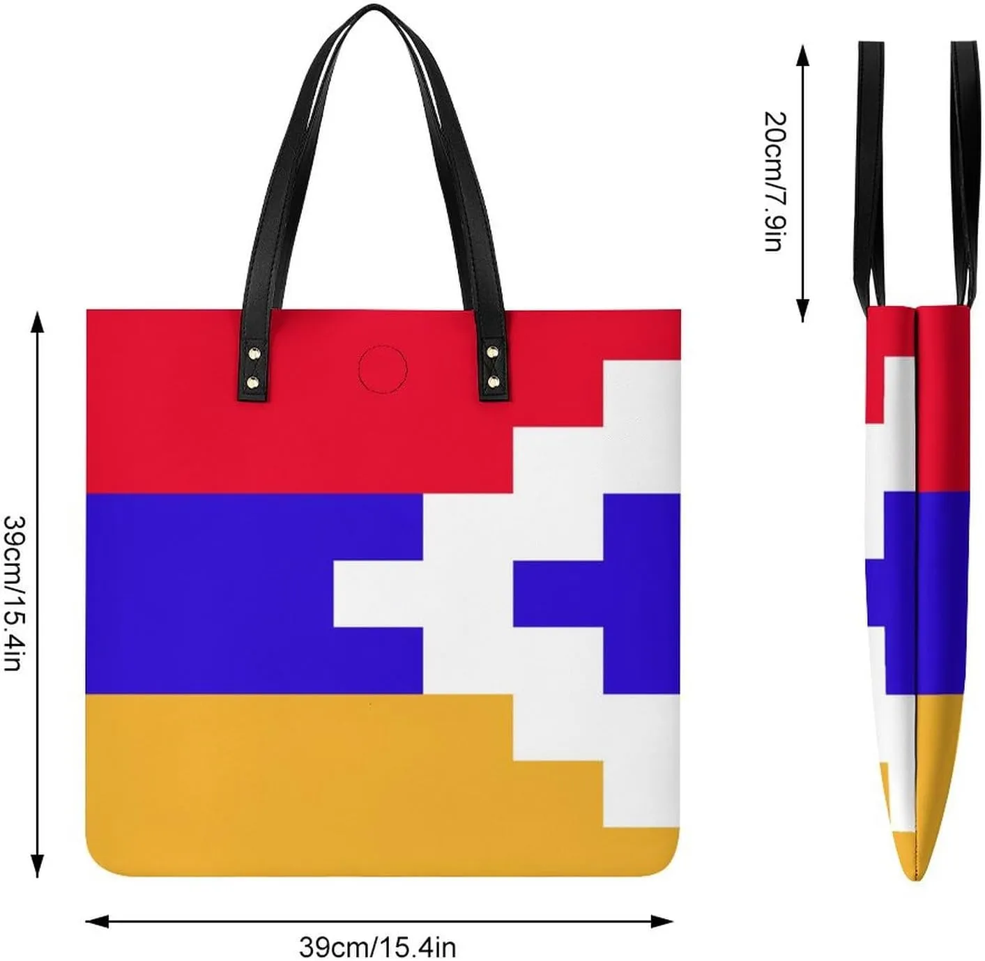 Stylish Congo Flag Women's Hobo Bag Elegant Leather Tote for Travel and Daily Essentials