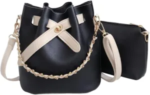 Stylish Messenger Bag for Women Fashionable Bucket Bag Drawstring for Mother Friends Coworkers