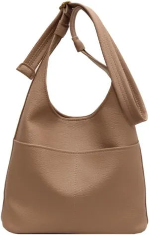 Stylish PU Bucket Bag for Women Large Capacity Purse and Shoulder Bag Handbags
