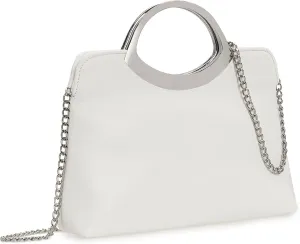 Stylish PU leather Small Prom Handbag Formal Women Party Clutch Dressy Wedding Purse