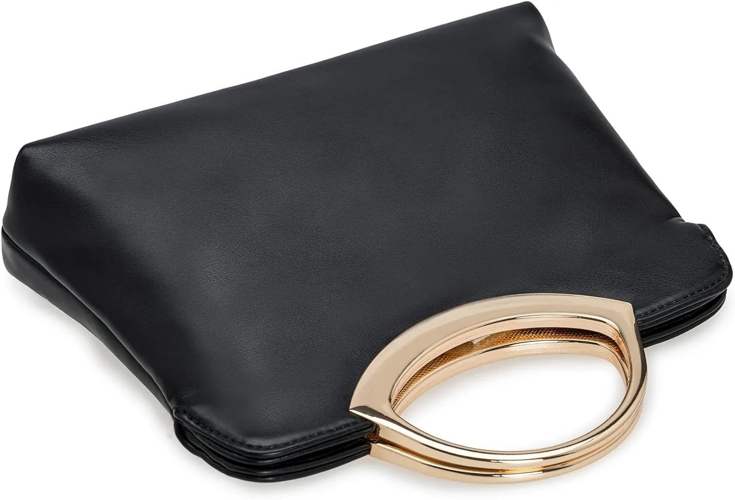 Stylish PU leather Small Prom Handbag Formal Women Party Clutch Dressy Wedding Purse