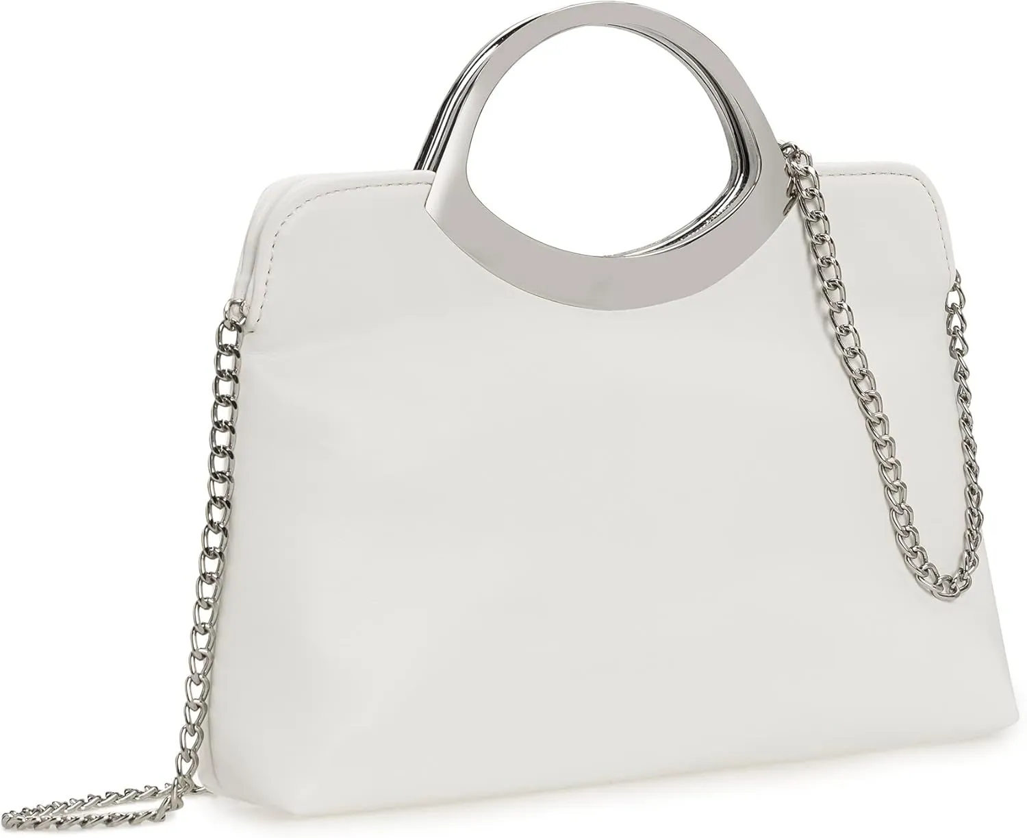 Stylish PU leather Small Prom Handbag Formal Women Party Clutch Dressy Wedding Purse