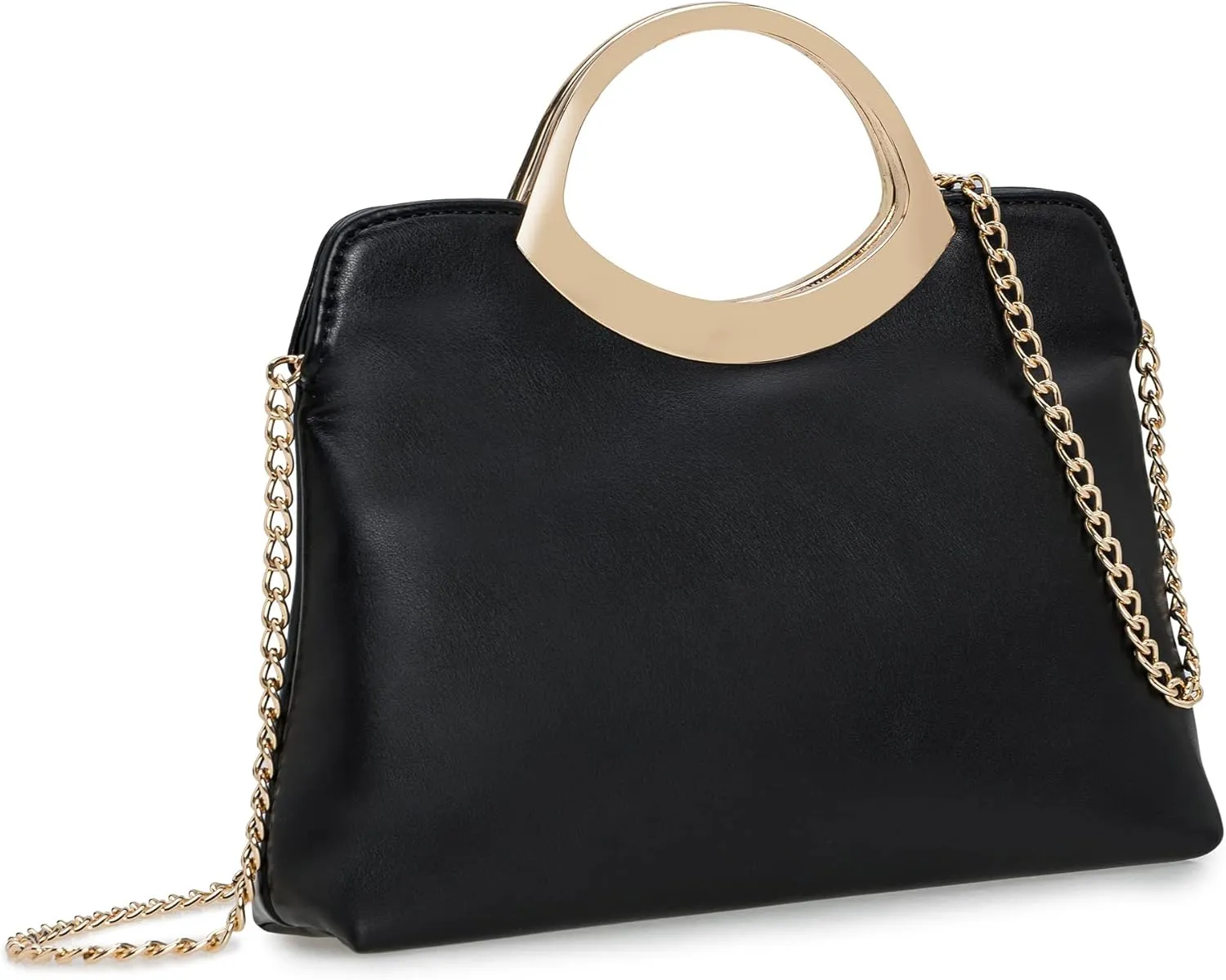 Stylish PU leather Small Prom Handbag Formal Women Party Clutch Dressy Wedding Purse