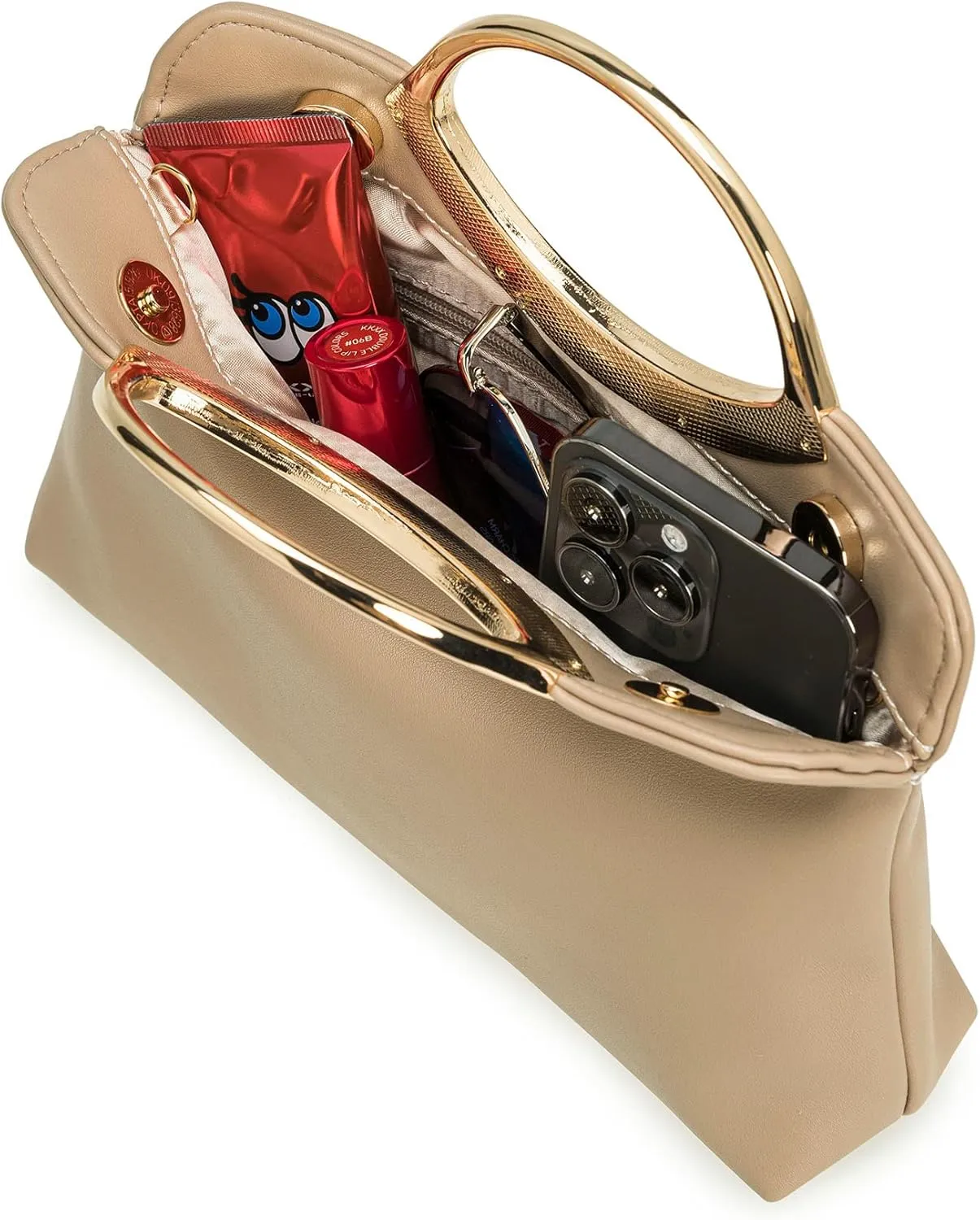 Stylish PU leather Small Prom Handbag Formal Women Party Clutch Dressy Wedding Purse