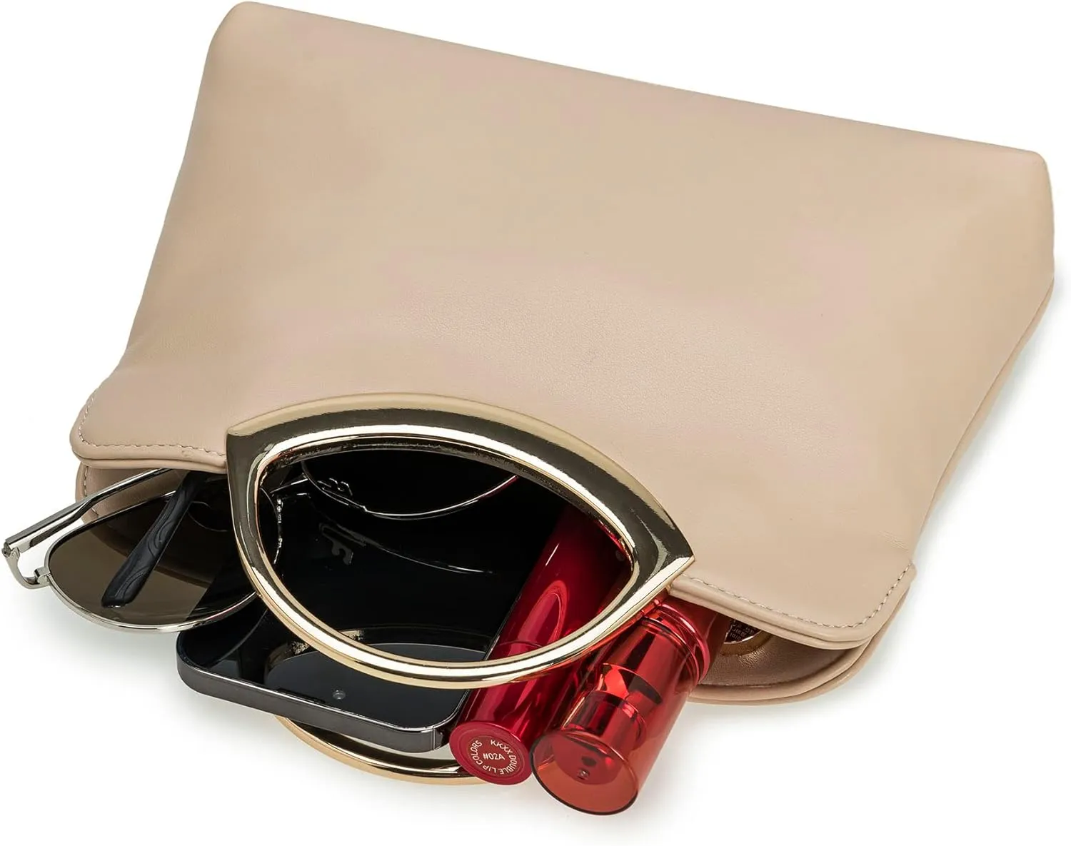 Stylish PU leather Small Prom Handbag Formal Women Party Clutch Dressy Wedding Purse