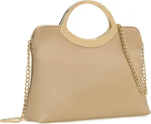 Stylish PU leather Small Prom Handbag Formal Women Party Clutch Dressy Wedding Purse