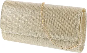 Stylish Women's Handbag Evening Clutch Bag Chain Lady Purse for Wedding Multipurpose Bag