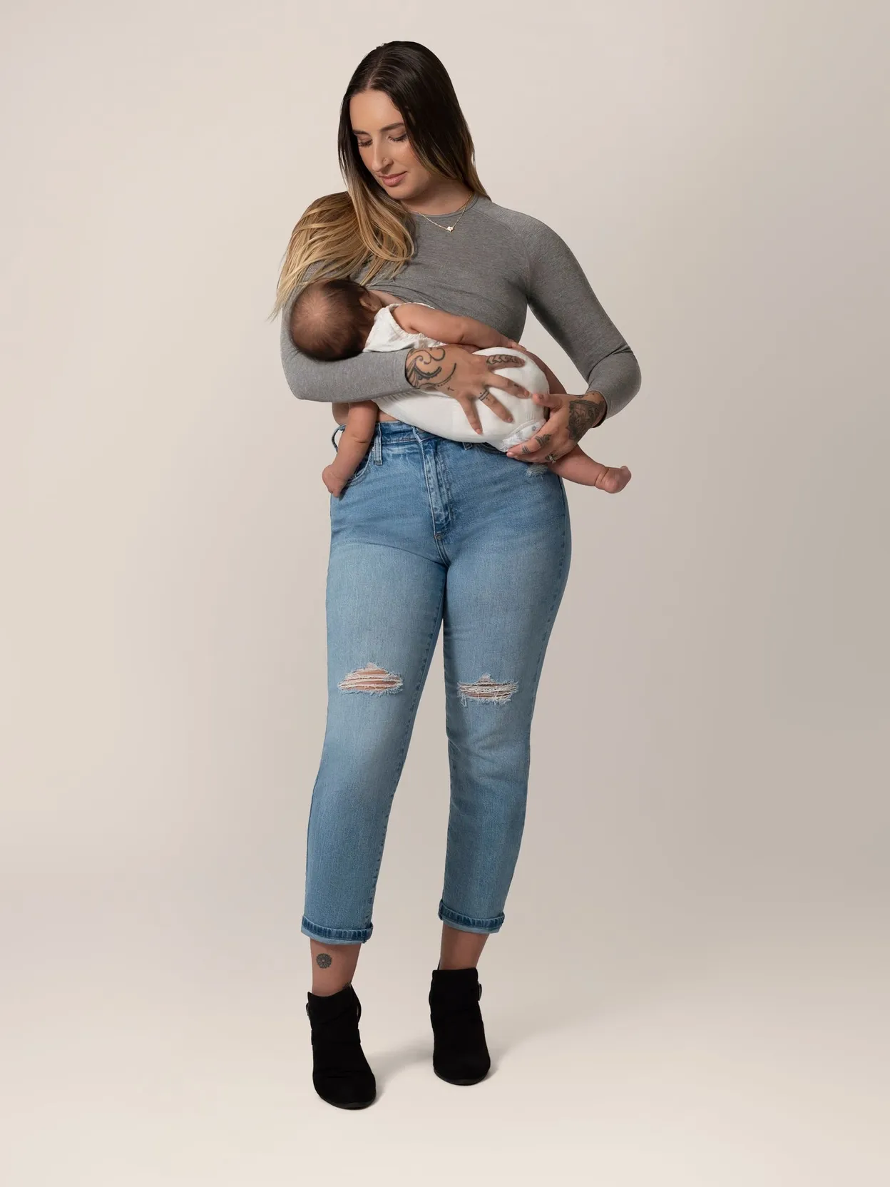 Sublime Maternity & Nursing Cropped Top