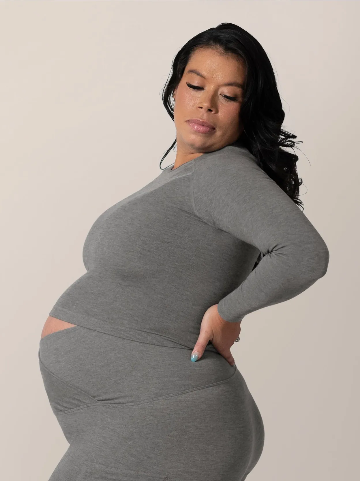 Sublime Maternity & Nursing Cropped Top