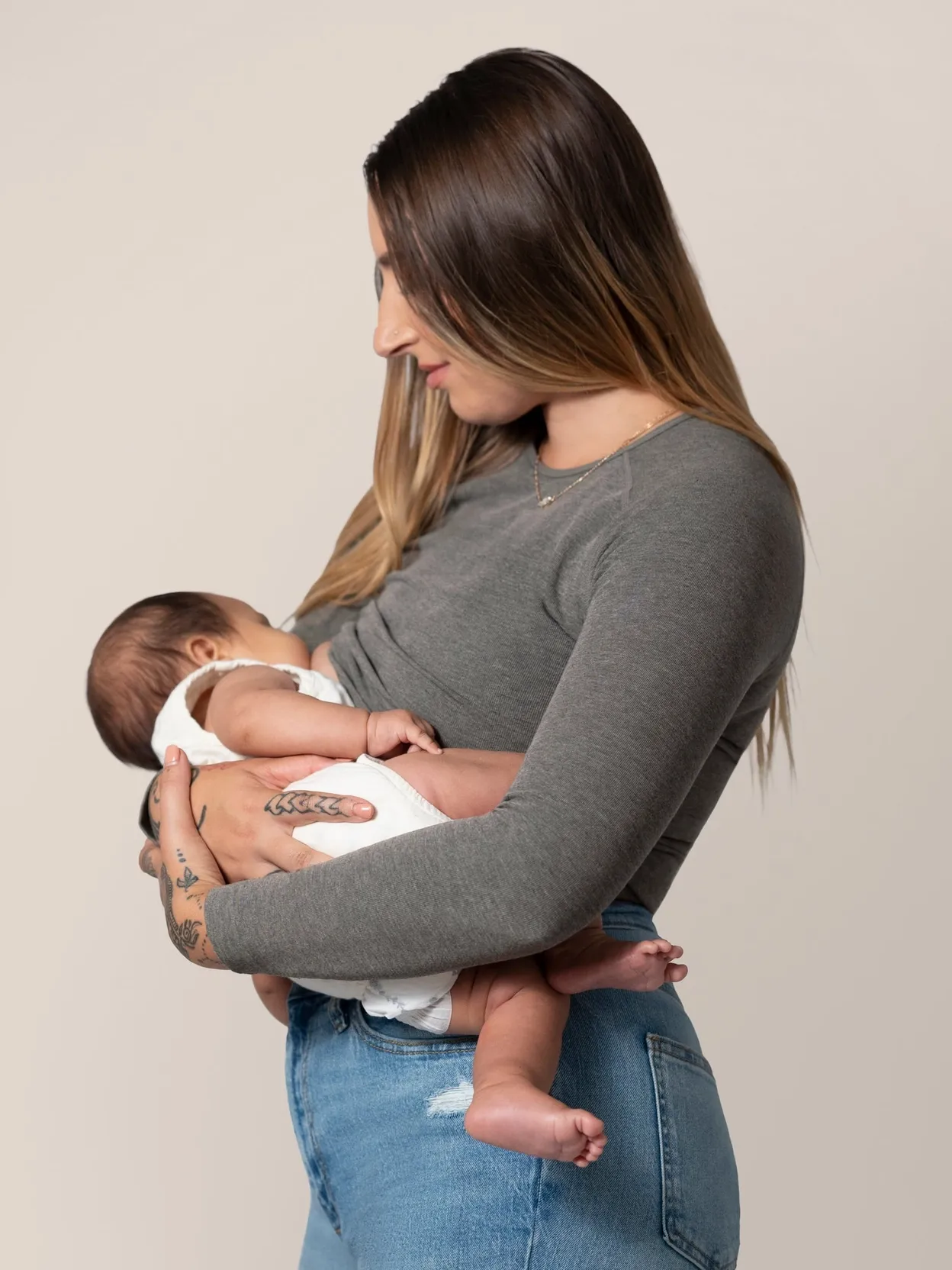 Sublime Maternity & Nursing Cropped Top