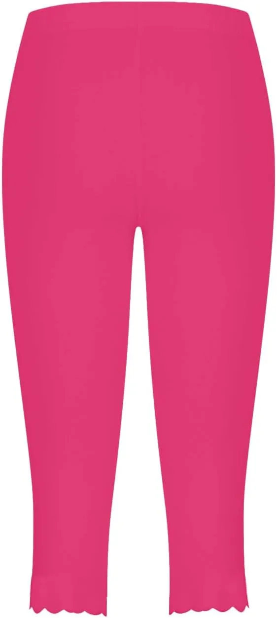 Summer Capri Leggings for Women Slim Fitting Soft Yoga Capris Lightweight Workout Running Yoga Pants Comfy Sweatpants