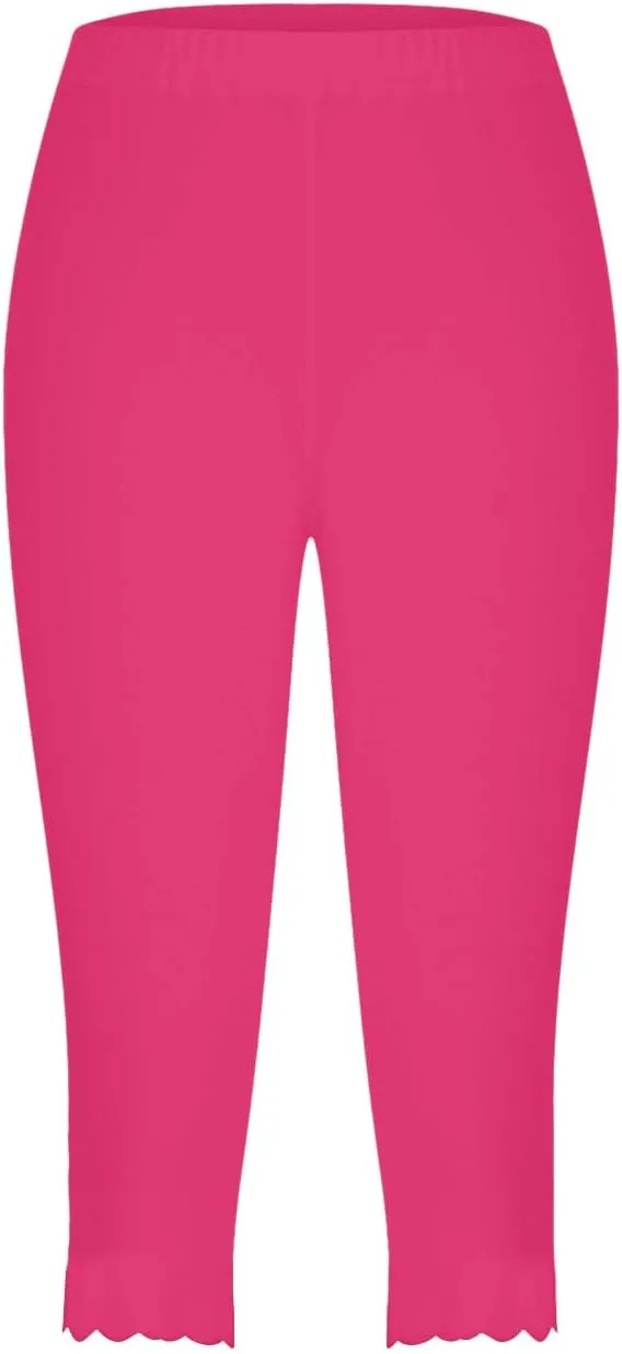 Summer Capri Leggings for Women Slim Fitting Soft Yoga Capris Lightweight Workout Running Yoga Pants Comfy Sweatpants