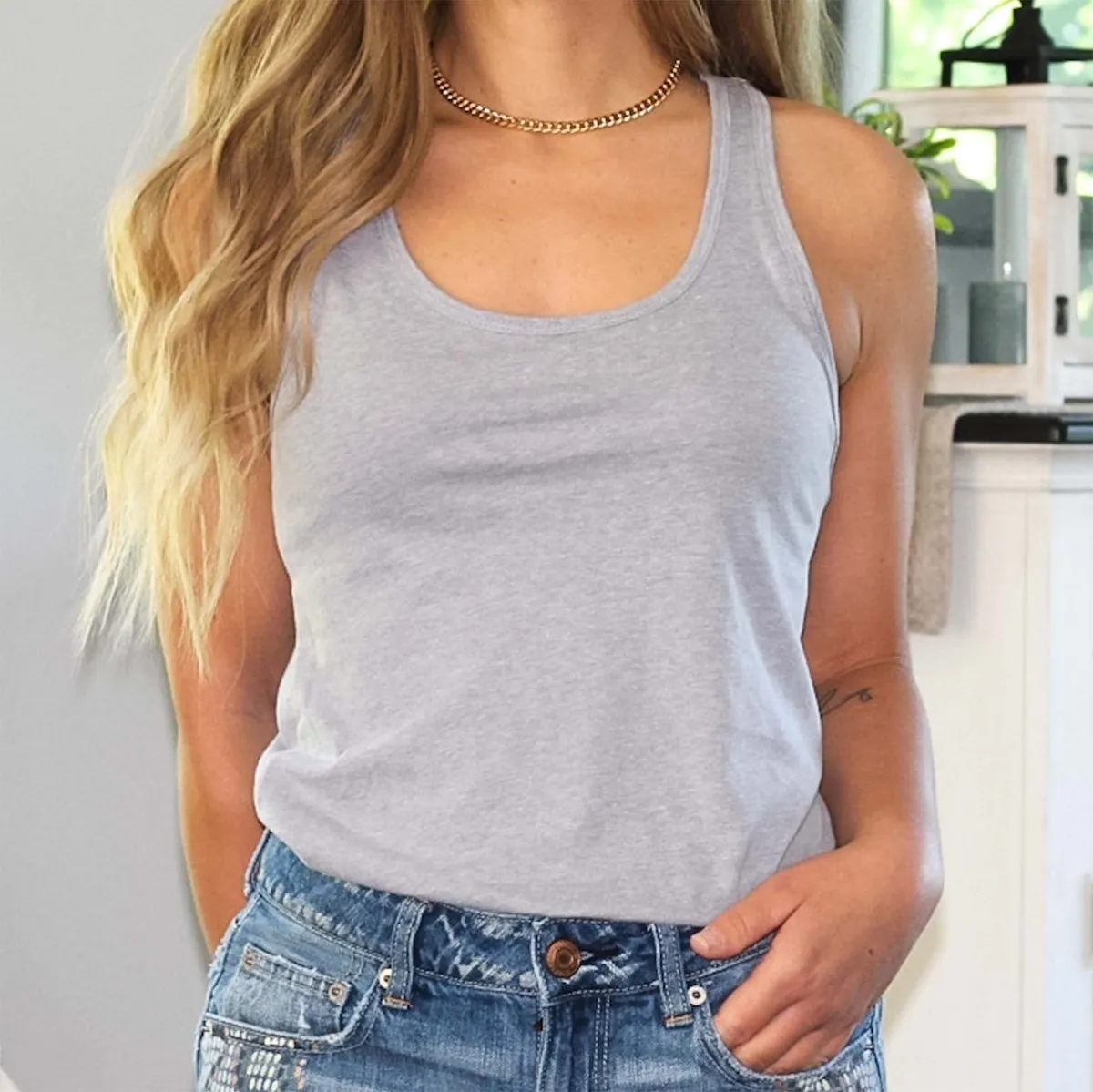 Summer Flowy Racerback Tanks