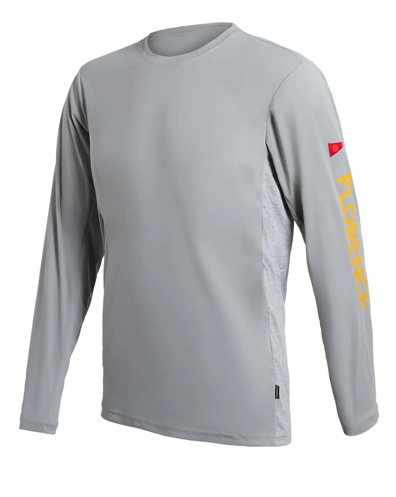 SUN PRO LONG SLEEVE UPF SHIRT - LIGHT GREY 24'