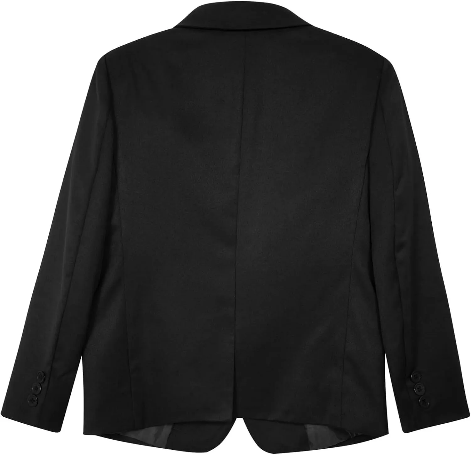 Sywiyi Kids Boys Blazers Long Sleeve Gentleman Formal Dress Suit Jacket Single Breasted Sport Coat Outerwear