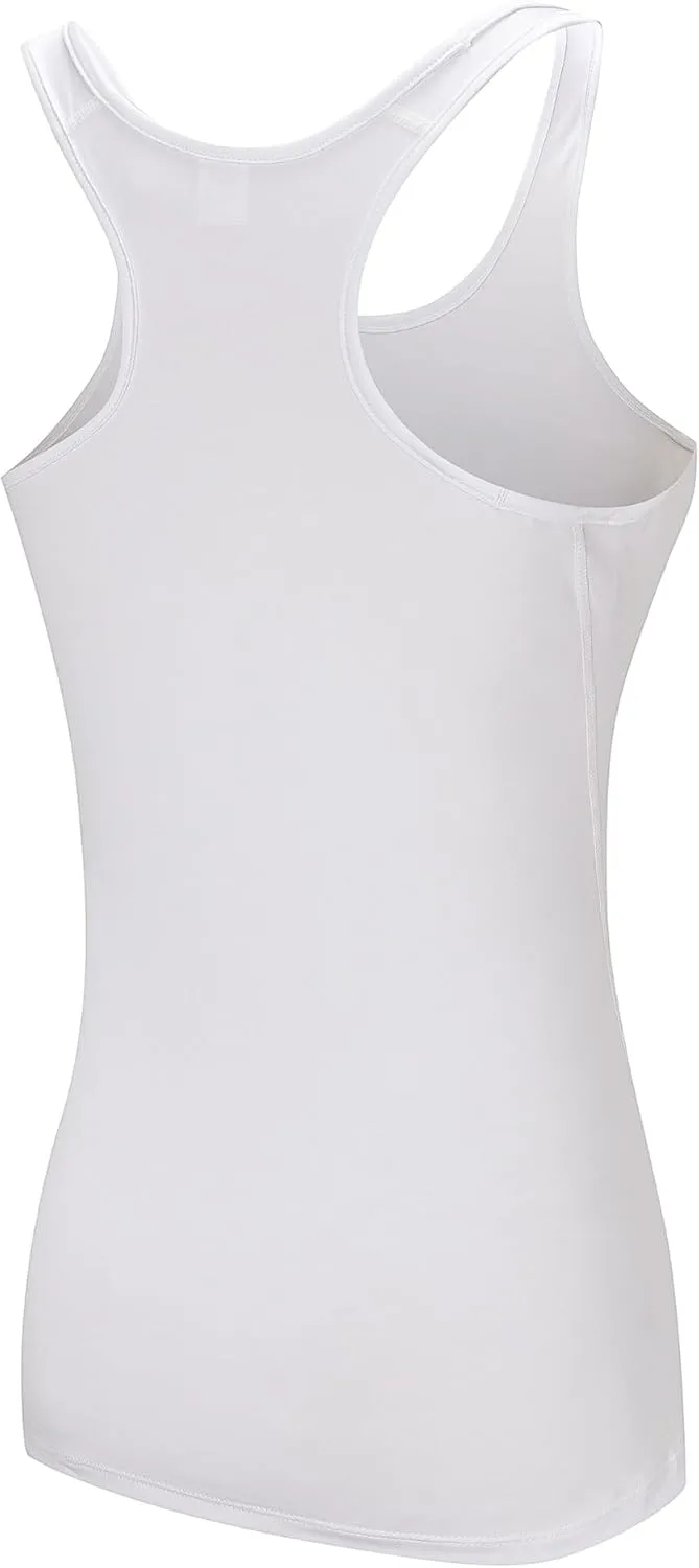 TAISIM Women's Racerback Athletic Workout Running Yoga Tank Tops