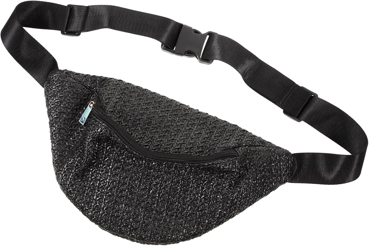 TENDYCOCO Waist Purse Belt Pouch Stylish Pouch Woven Belt Bag Belt Waist Pouch Woven Travel Pouch Waist Belt Bag Women Belt Bag Stylish Bag Woven Bag Woman One Shoulder Plastic Waist Bag