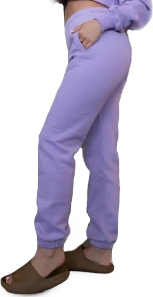 TIC TOC Womens Soft Fleece Oversized Sweatpants Casual Essential High Waisted Jogger Pants with Pockets