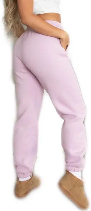 TIC TOC Womens Soft Fleece Oversized Sweatpants Casual Essential High Waisted Jogger Pants with Pockets