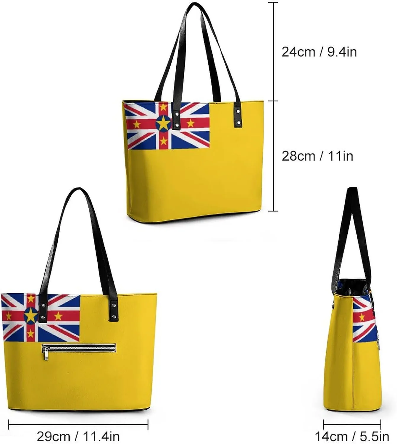 Trendy Mozambique Flag Hobo Tote for Women Stylish Leather Bag Perfect for Errands
