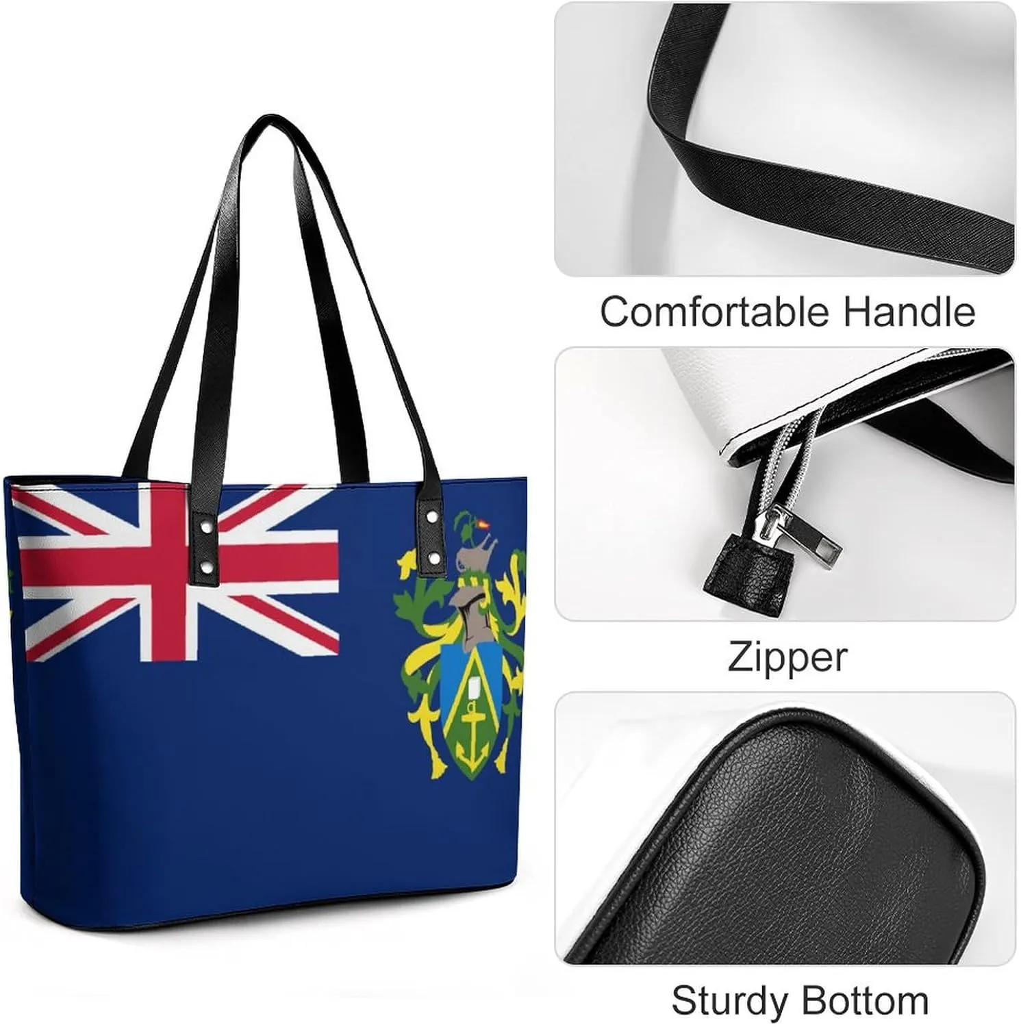 Trendy Mozambique Flag Hobo Tote for Women Stylish Leather Bag Perfect for Errands