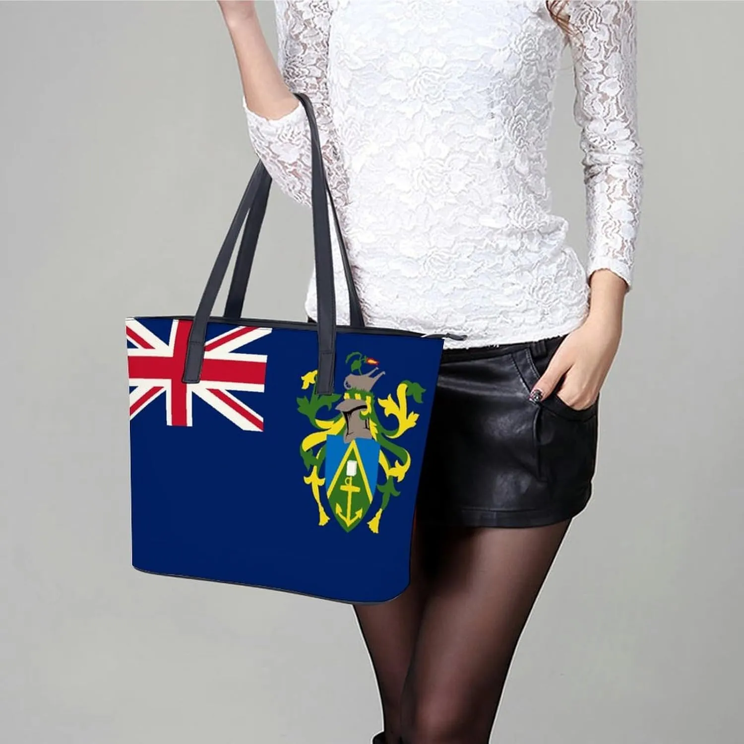 Trendy Mozambique Flag Hobo Tote for Women Stylish Leather Bag Perfect for Errands