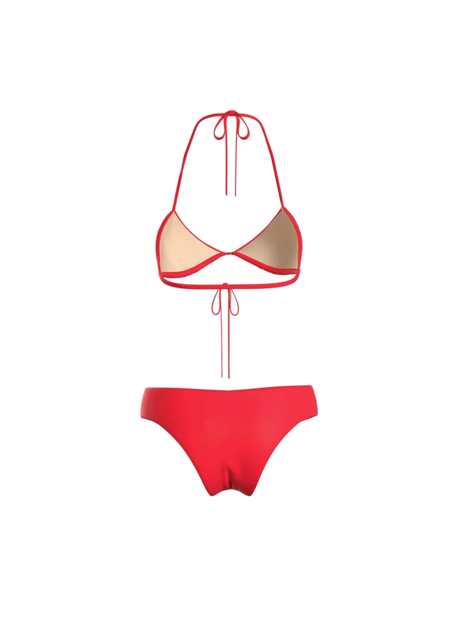 TRIANGULAR BIKINI WITH MEDIUM BRIEFS