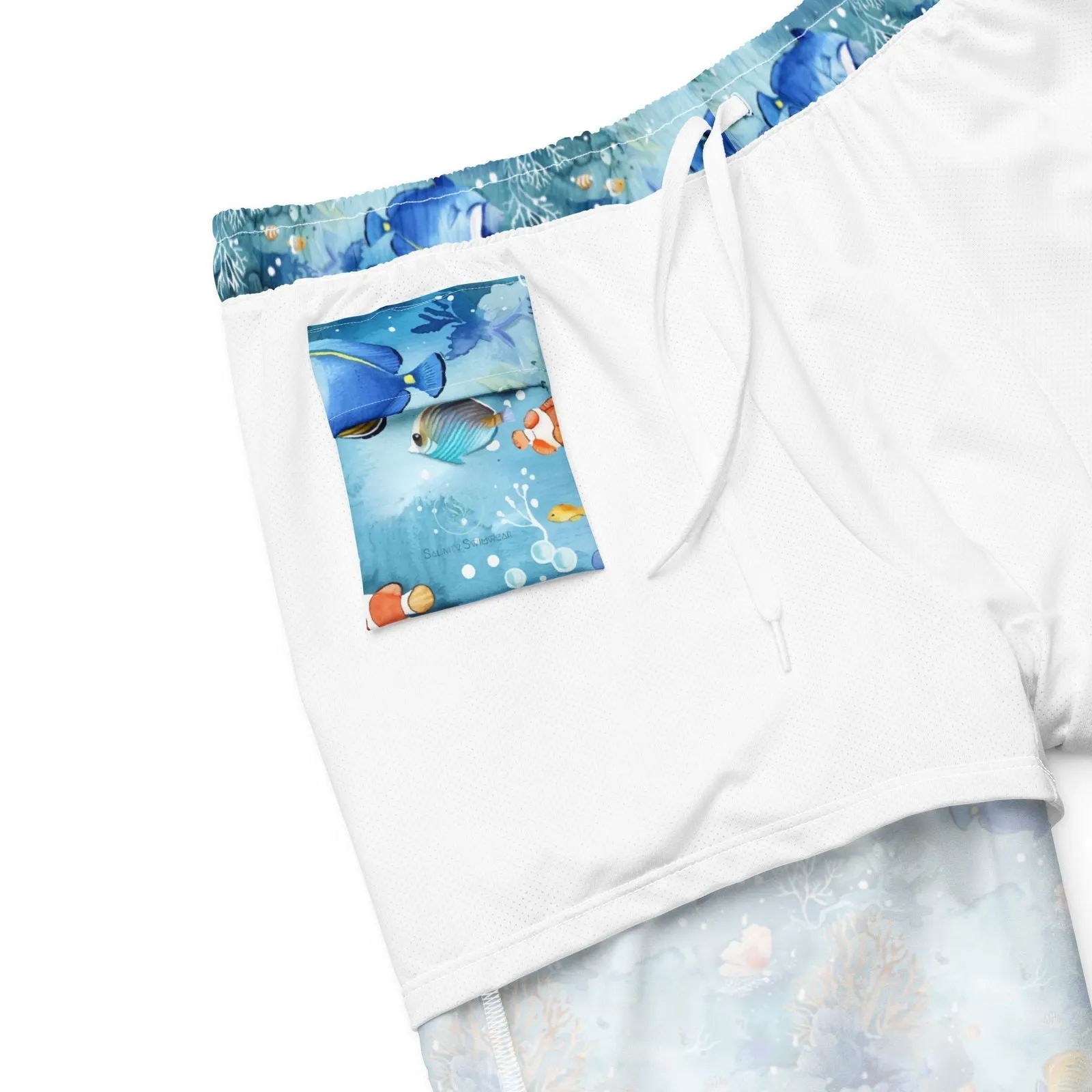 Tropical Reef Fish Men's Swim Trunks