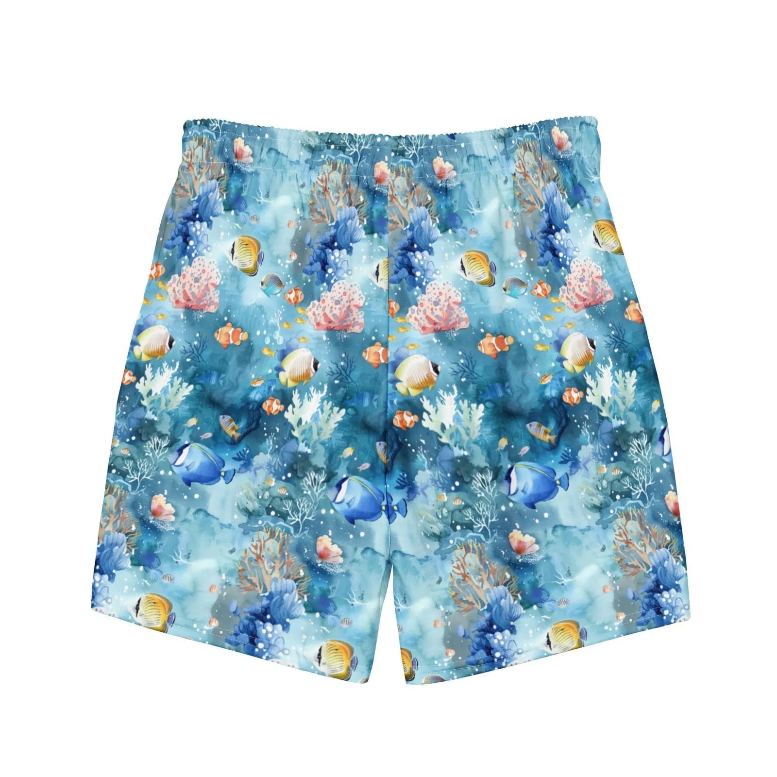 Tropical Reef Fish Men's Swim Trunks