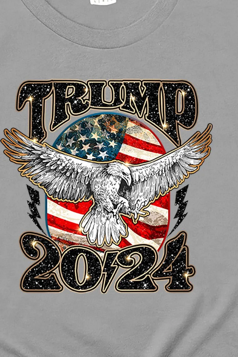 Trump 2024 Eagle Short Sleeve Relaxed Fit T-Shirt